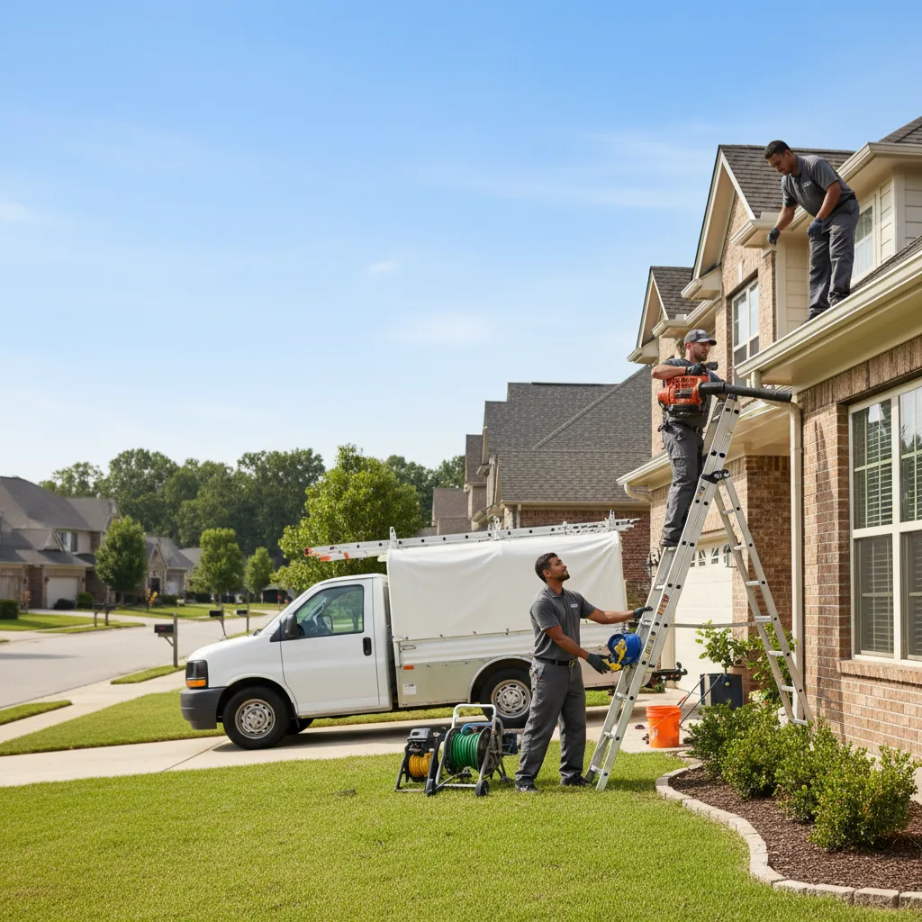 Home Gutter Service in Bruni, TX near me
